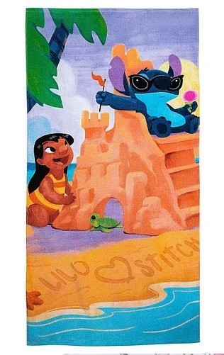 

Пляжное полотенце Disney Lilo & Stitch 75х150 см