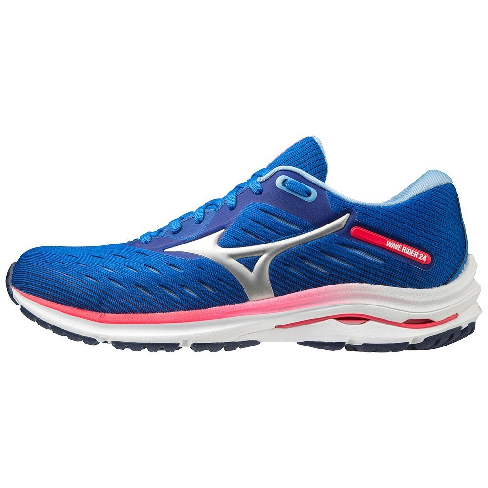 

Кроссовки женские спортивные MIZUNO Wave Rider 24 Blue р.38.5(24.5 см)