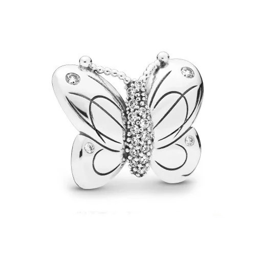 

Серебряный Шарм-Клипса Пандора Бабочка #797880CZ