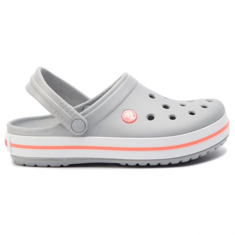 

Сабо Crocs Crocband™ Clog M10W12-43-27.5-28 см Light Grey / Bright Coral 11016-M