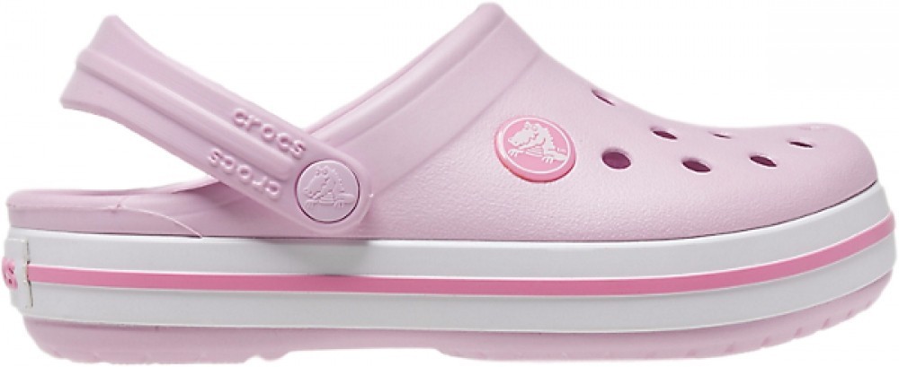 

Сабо Kids’ Crocband™ Clog 204537-6GD-C11 28 Бледно-розовый