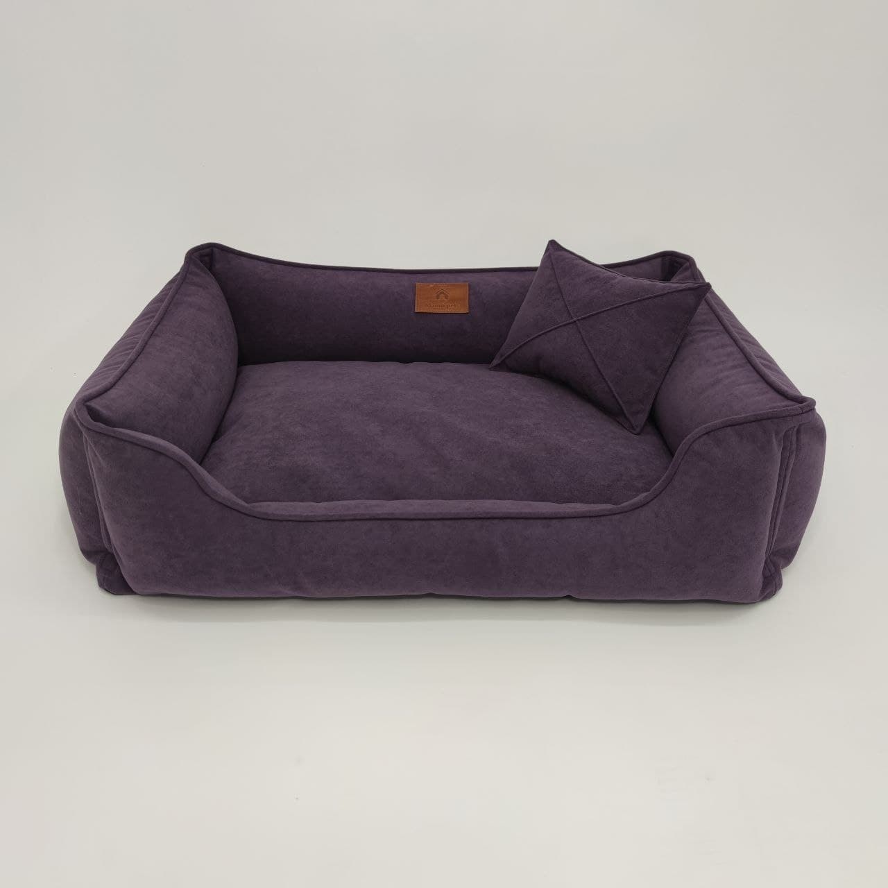 

Лежак для собак Mamo pets Comfortable Divotex Omega Велюр L (90x60x22) Lila