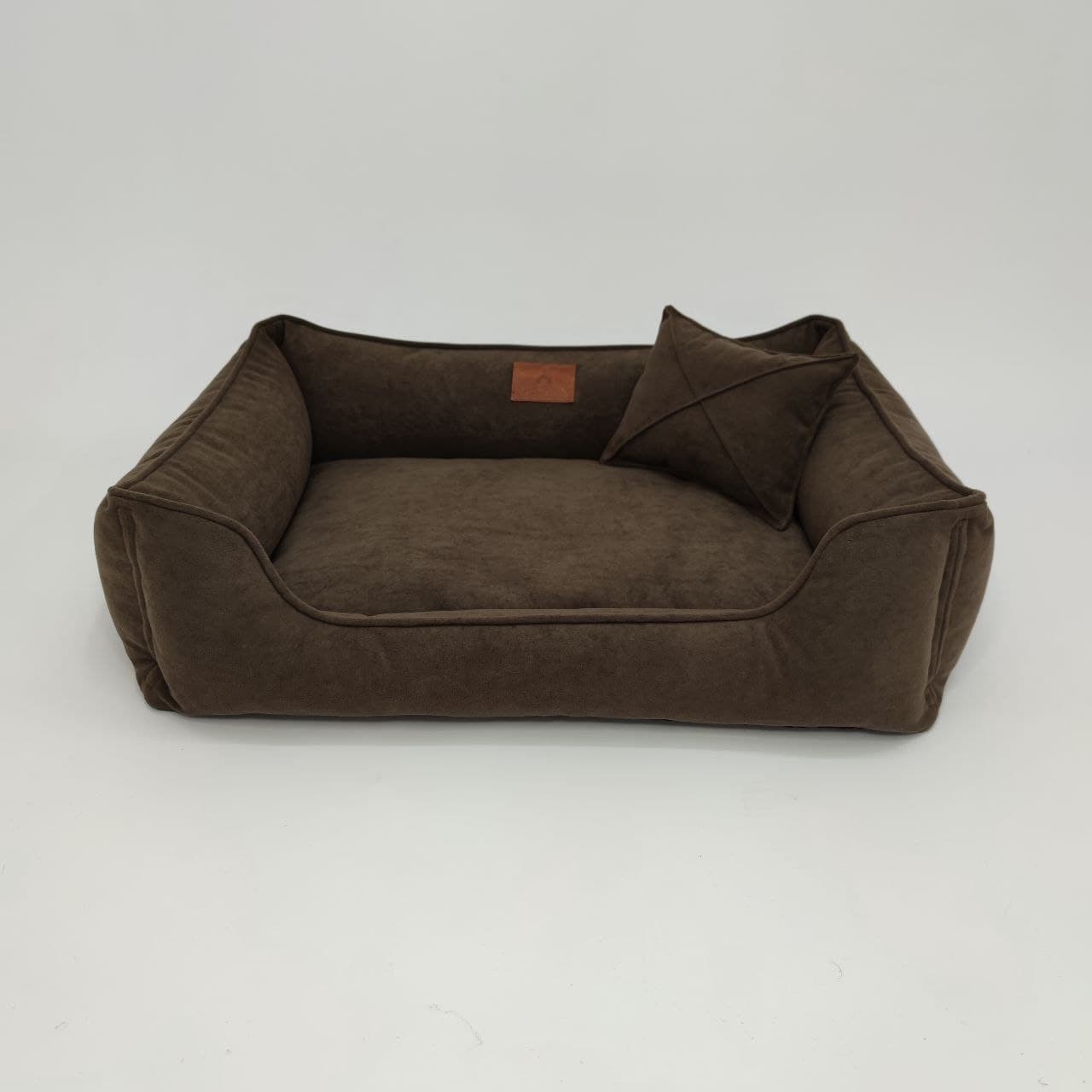 

Лежак для собак Mamo pets Comfortable Divotex Omega Велюр XXL (120x80x26) Dark brown