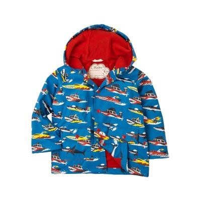 

Плащ Hatley Monster Boats 5A синій 110см