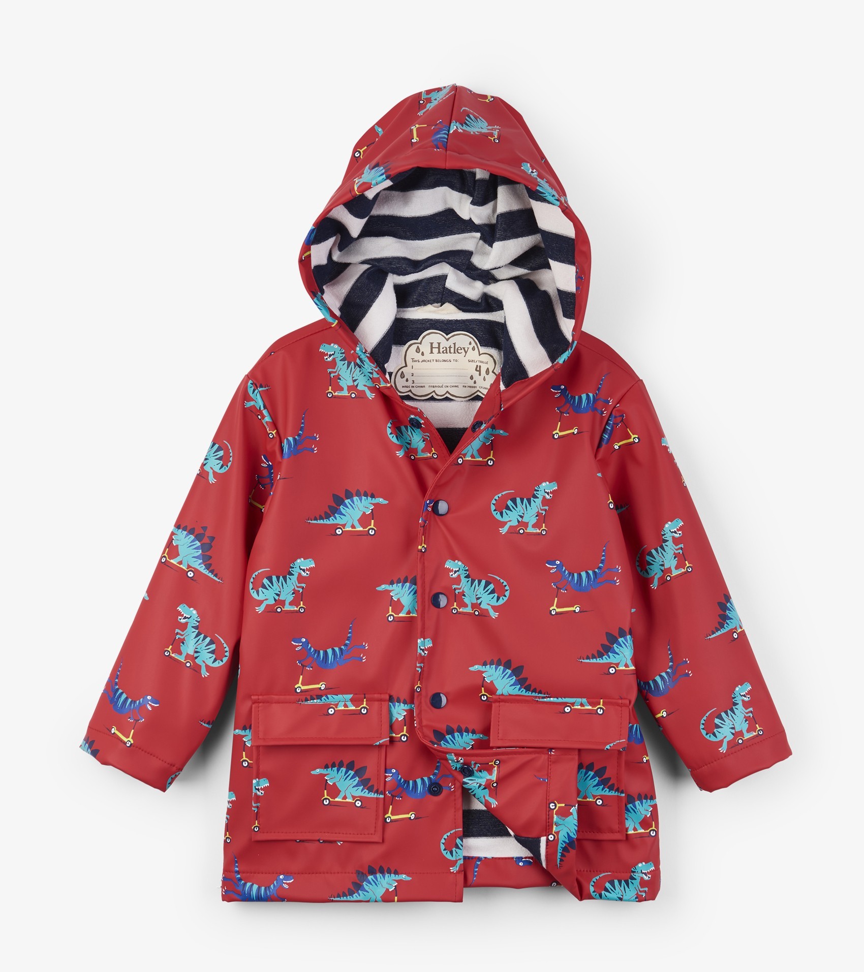 

Плащ Hatley Scooting Dinos 8A червоний 128см (S19DSK1336)