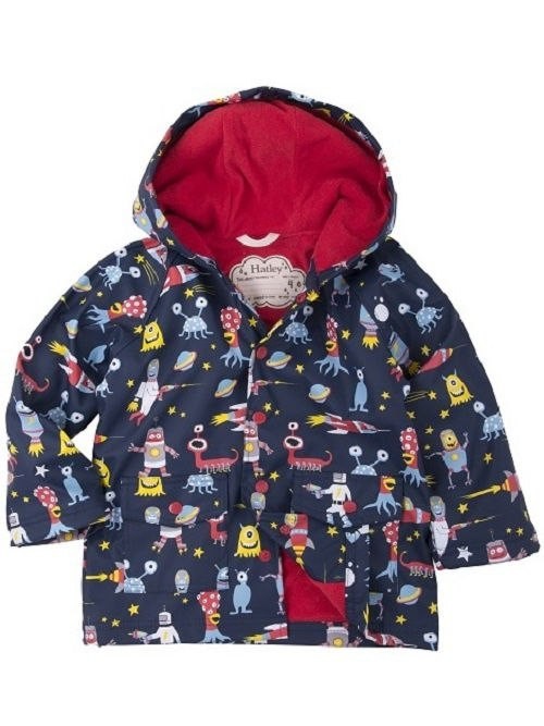 

Плащ Hatley Space Aliens 6A синій 116см
