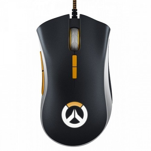 

Оптическая USB мышь Razer DeathAdder Chroma Overwatch Edition черный с оранжевый