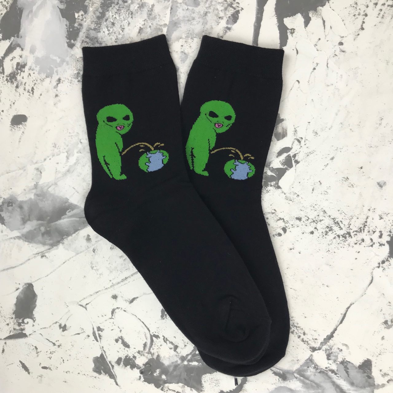

Носки Высокие Женские More than dope RipnDip Alien Toilet Черные, Носки Высокие Женские More than dope RipnDip Alien Toilet Черные 37-43