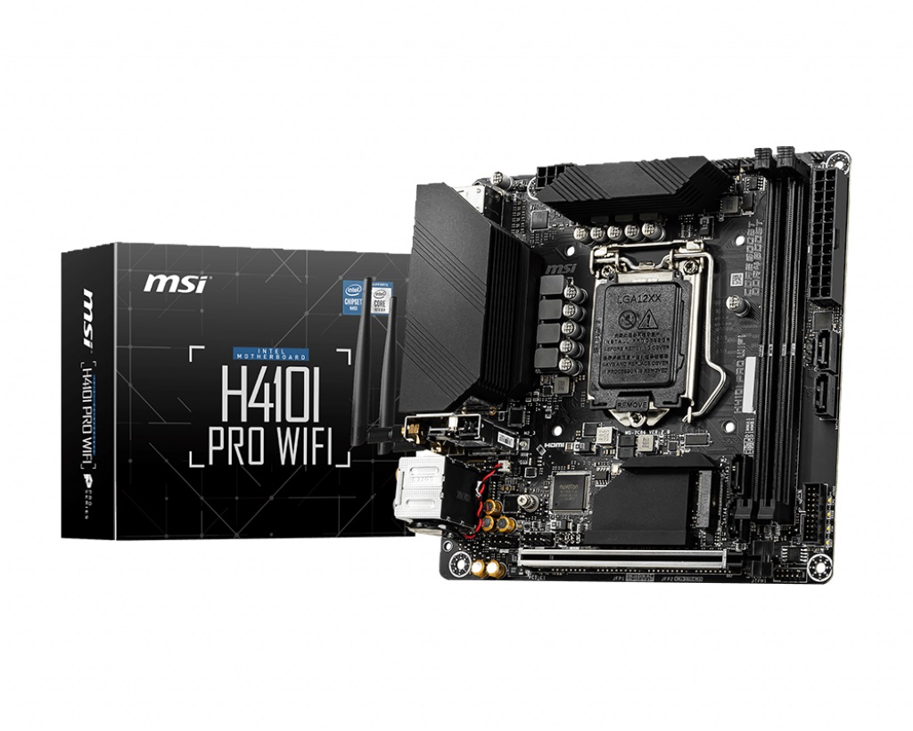 

Материнская плата MSI H410I Pro WiFi Socket 1200
