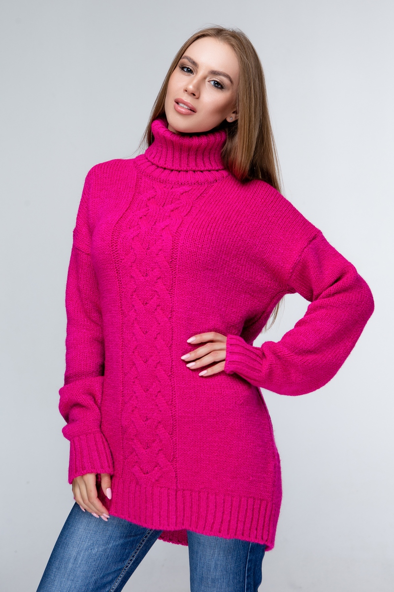

Свитер Sewel SW528 One Size Малиновый SW528220000