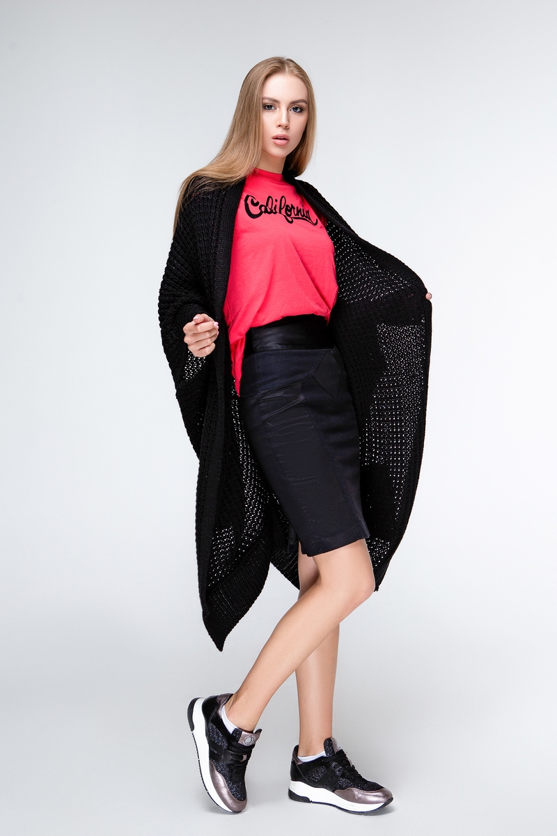

Кардиган Sewel HW031 One Size Черный HW031010000