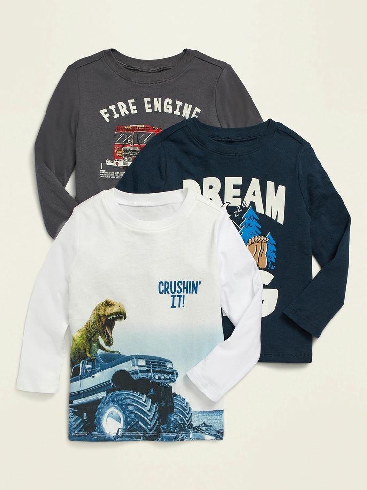 

Комплект свитшотов Old Navy 2 ГОДА 83-91см Дино 3шт.