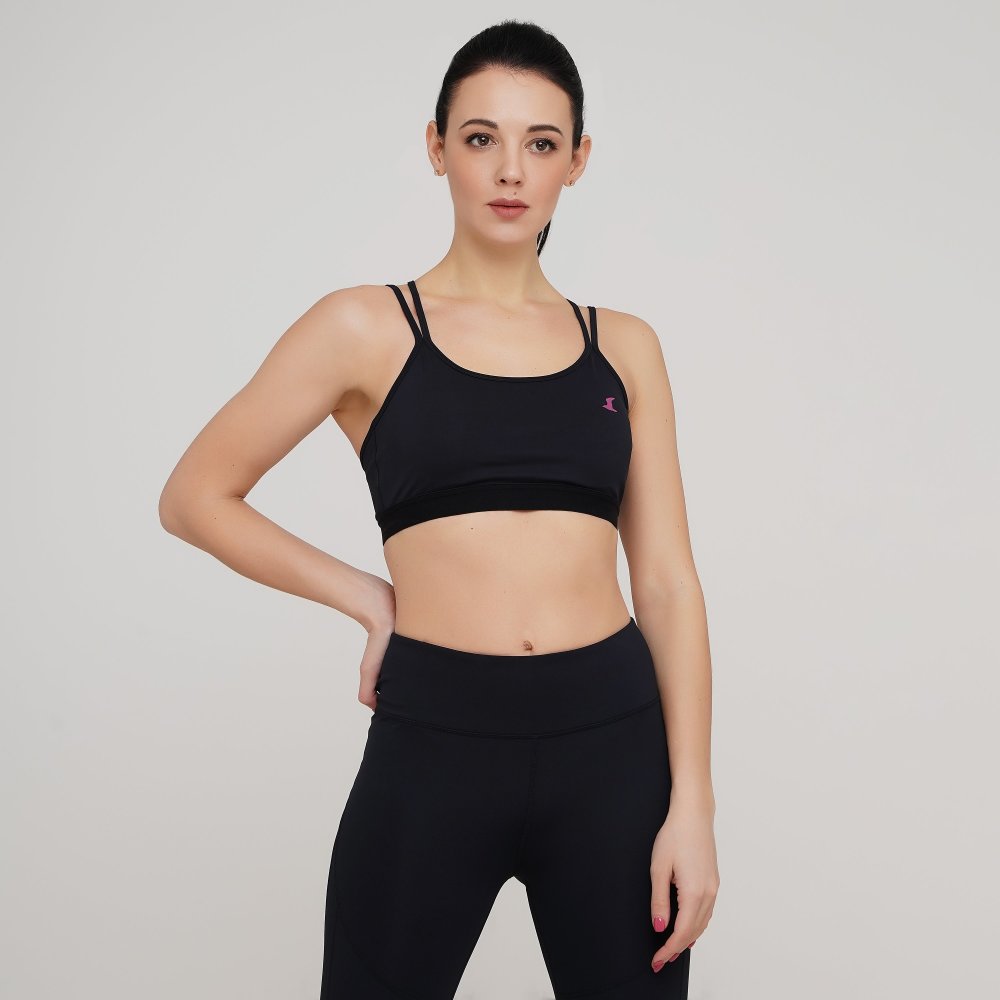 

Женский спортивный топ Lagoa women's sport bra Черный 40