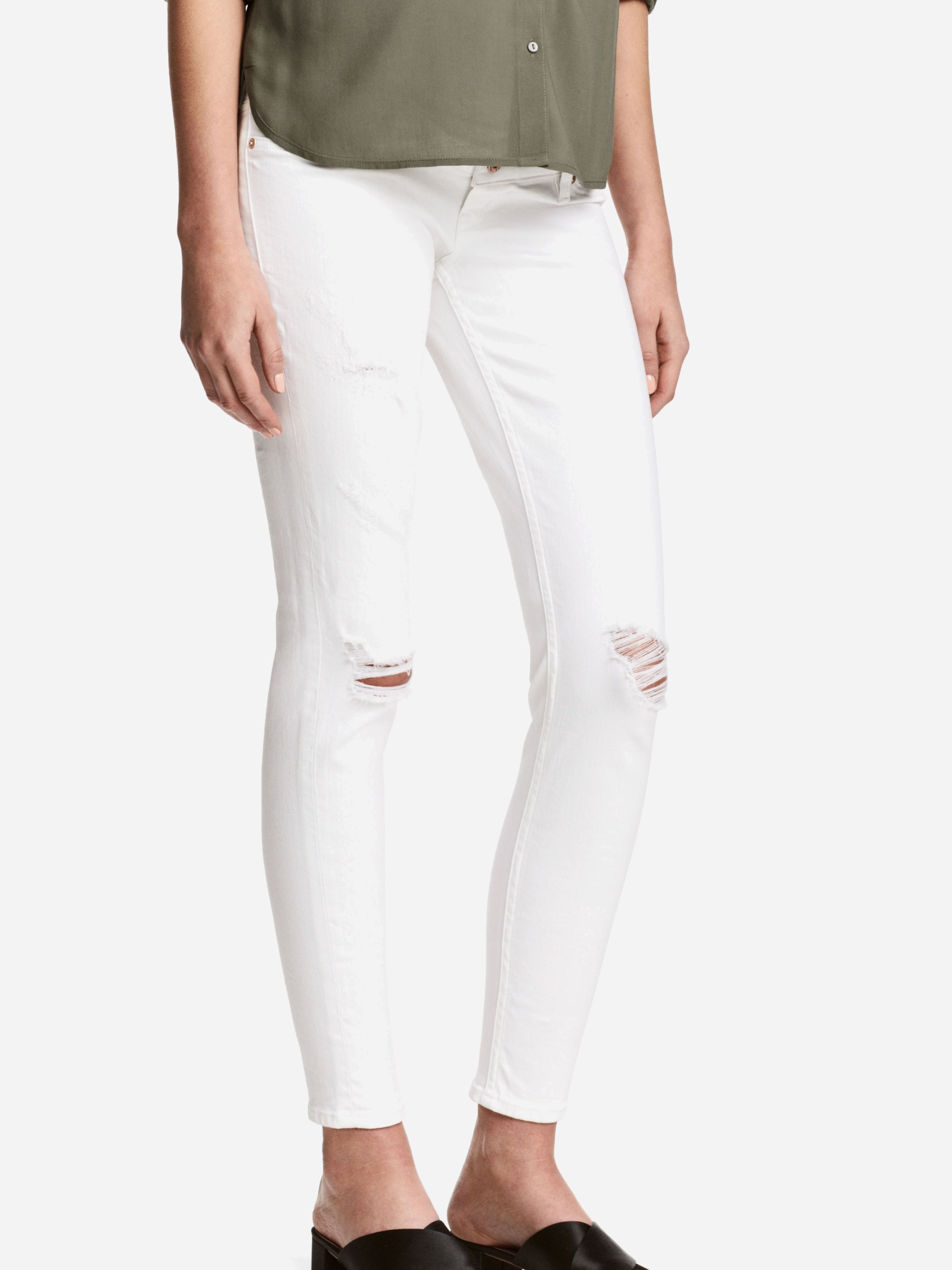 

Джинсы для беременных H&M 2491365 46 Белые
