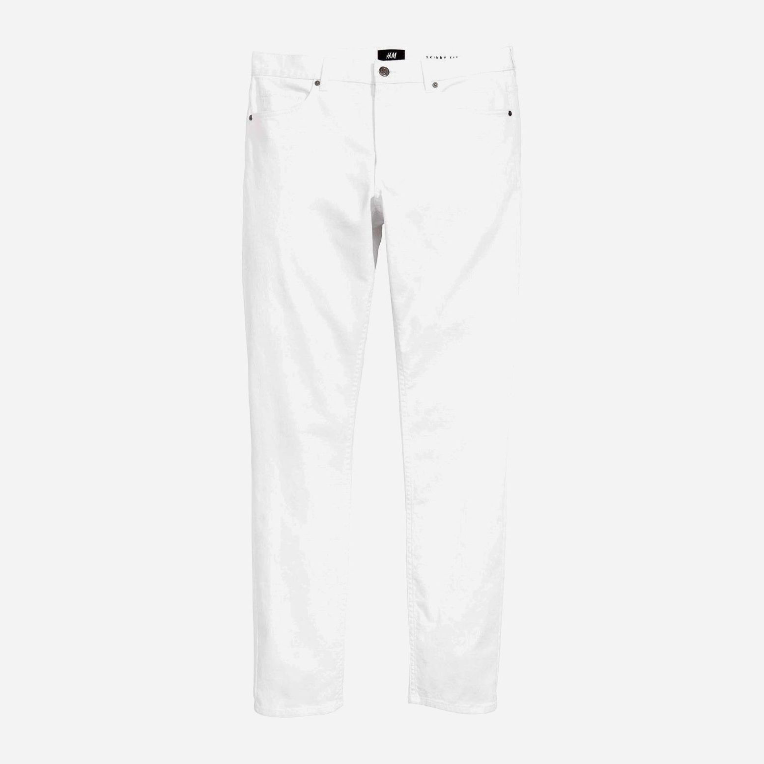 

Джинсы H&M 4161574 27 Белые