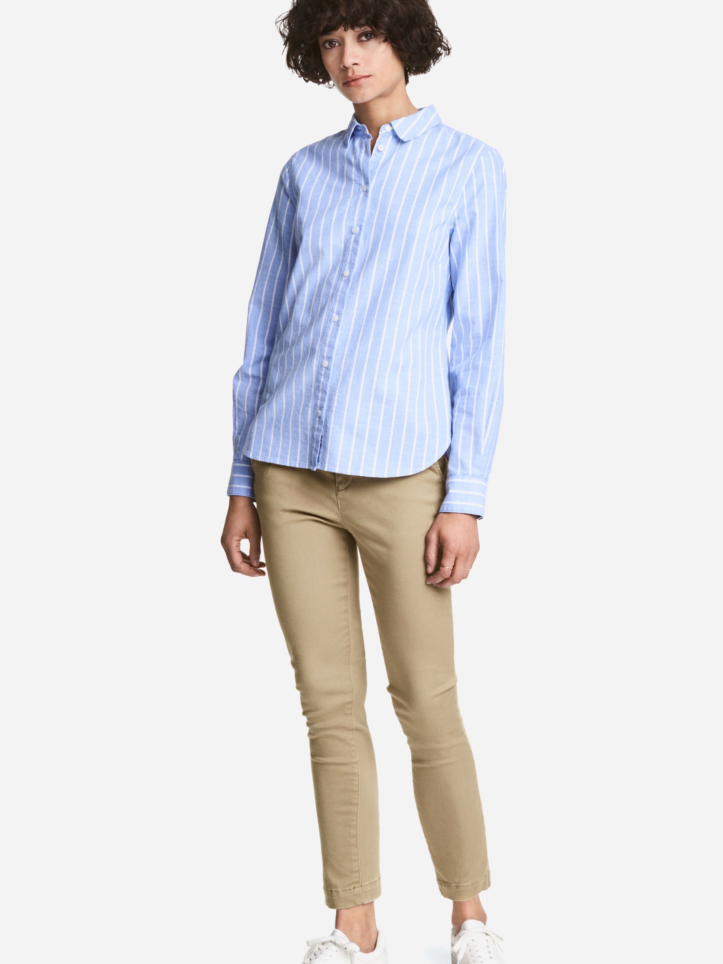 

Брюки H&M 4666565 40 Бежевые хаки
