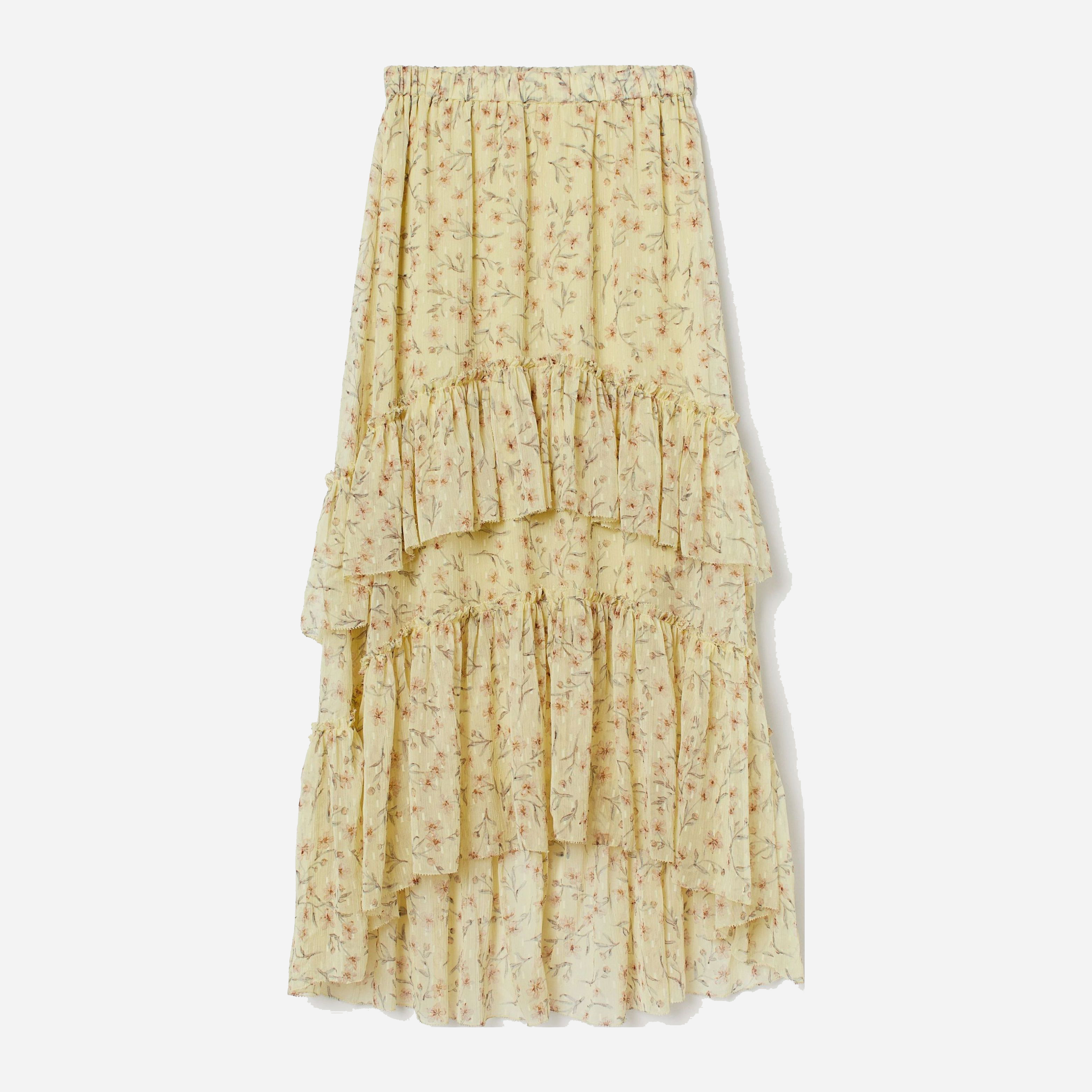 

Юбка H&M 7215459 S Бледно-желтая