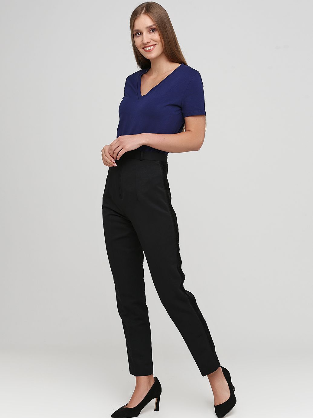 

Брюки H&M nasn04-0531 32 Черные