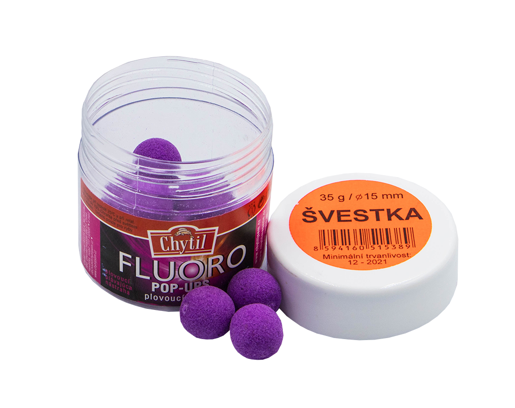 

Бойлы Chytil Fluoro Pop-Up Svestka (Слива) 15 мм 35 гр (FPU15/SVE)