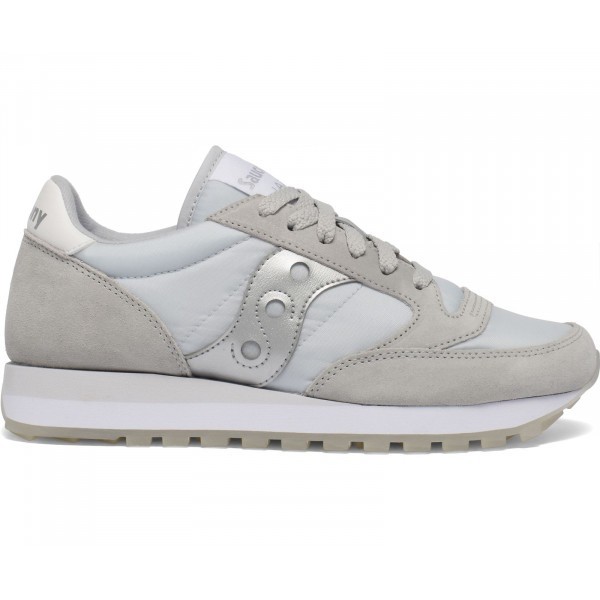 

Кроссовки женские Saucony Jazz Original 1044-607s 38.5 24 см Grey/Silver серые с белым