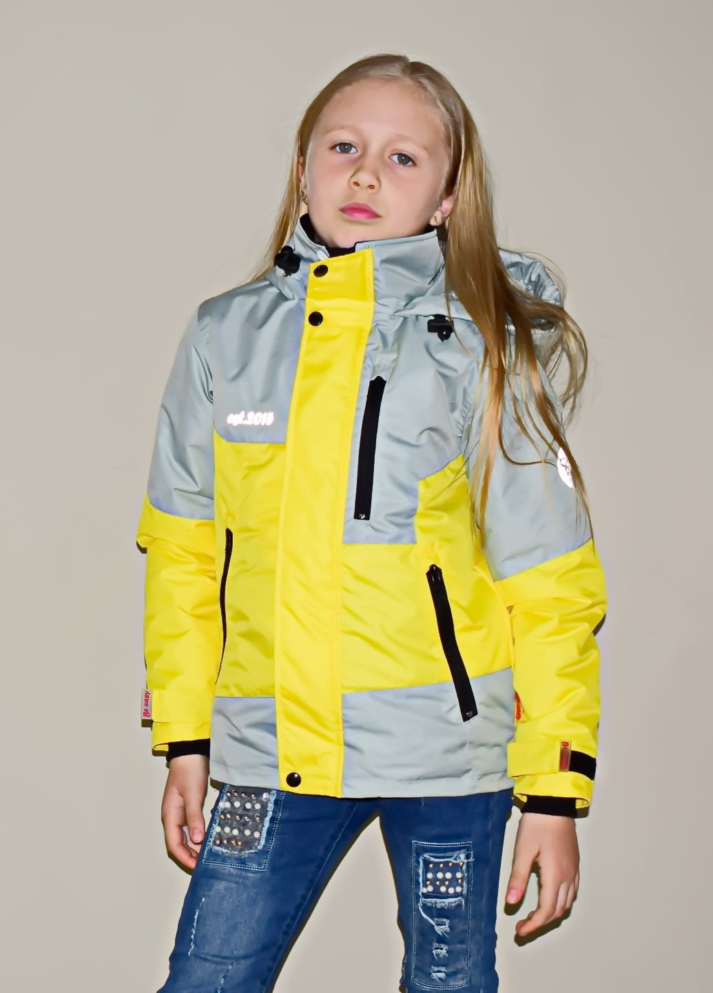 

Куртка Be easy 128 Светло-серый (21VKM3-28-5904D)