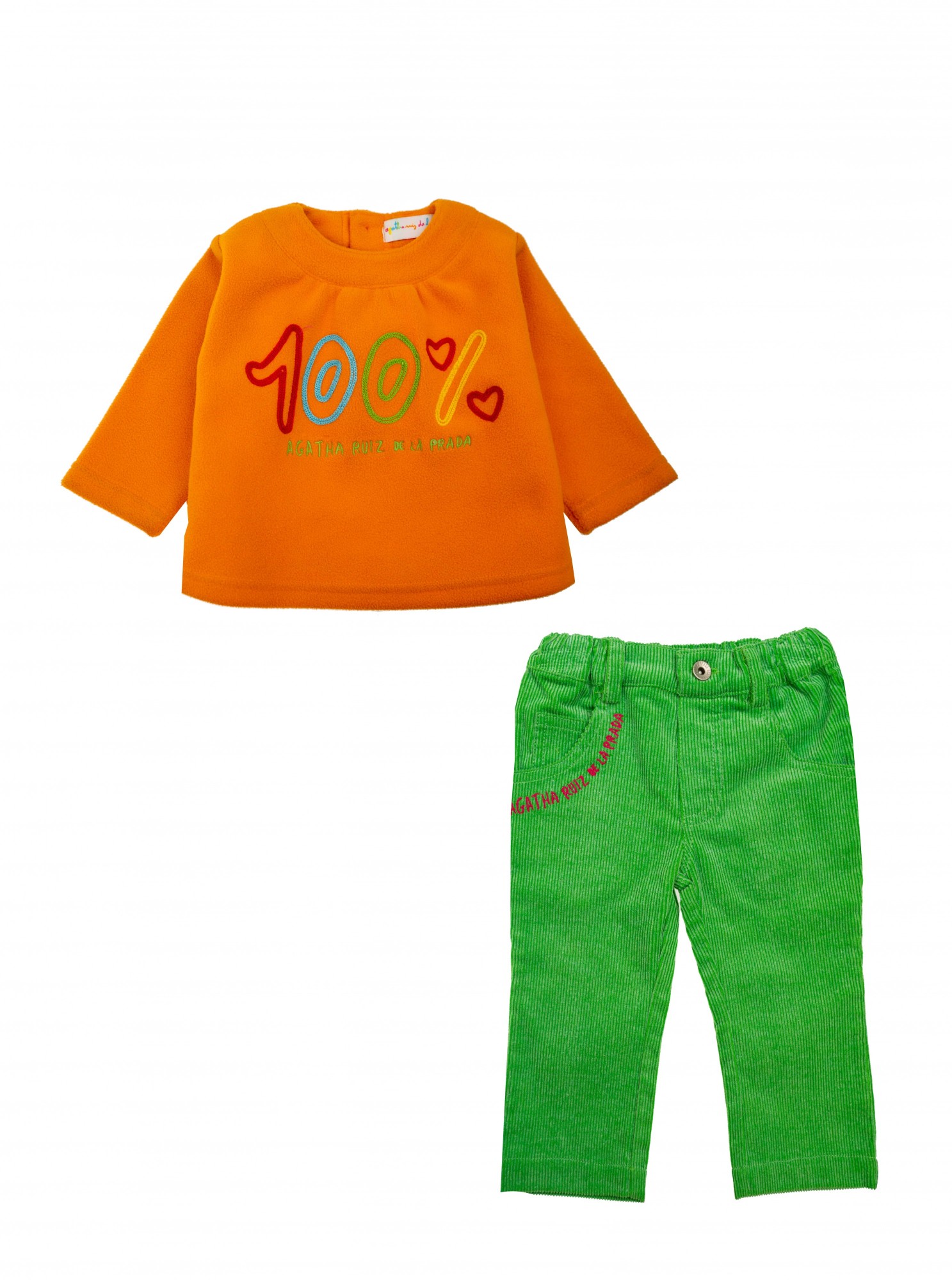 

Костюм : Джемпер и брюки AGATHA RUIZ DE LA PRADA Agatha (8029) Оранжевый M3-62 см