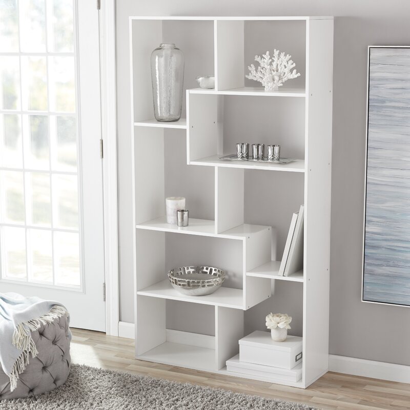 

Геометрический книжный шкаф-полка Alyjah - Little Room Baby House (WFR-100644-02-1036)