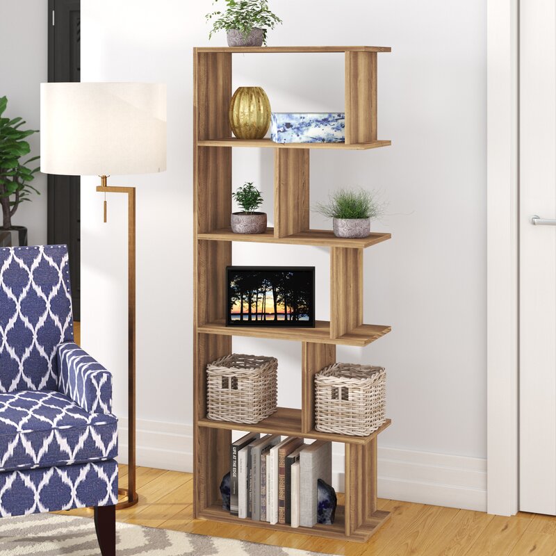 

Геометрический книжный шкаф-полка Celina Modern - Little Room Baby House (WFR-100249-04-1036)