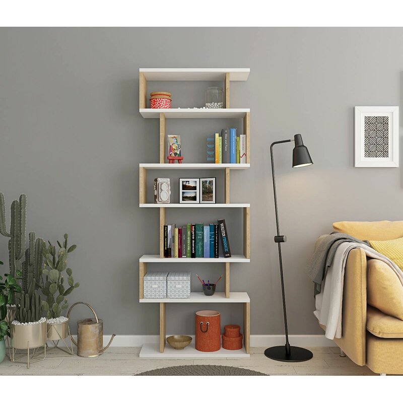 

Геометрический книжный шкаф-полка Adamczak - Little Room Baby House (WFR-100669-03-1036)