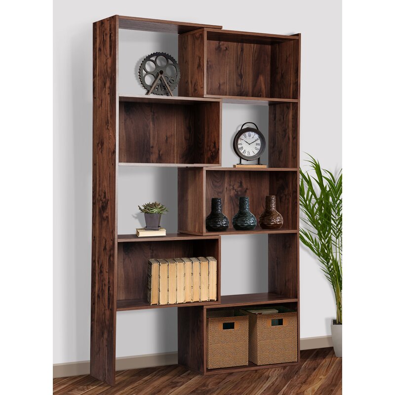 

Угловой книжный шкаф-стеллаж Orman Expandable геометрический угловой стеллаж-шкаф - Little Room Baby House (WFR-100382-1036)