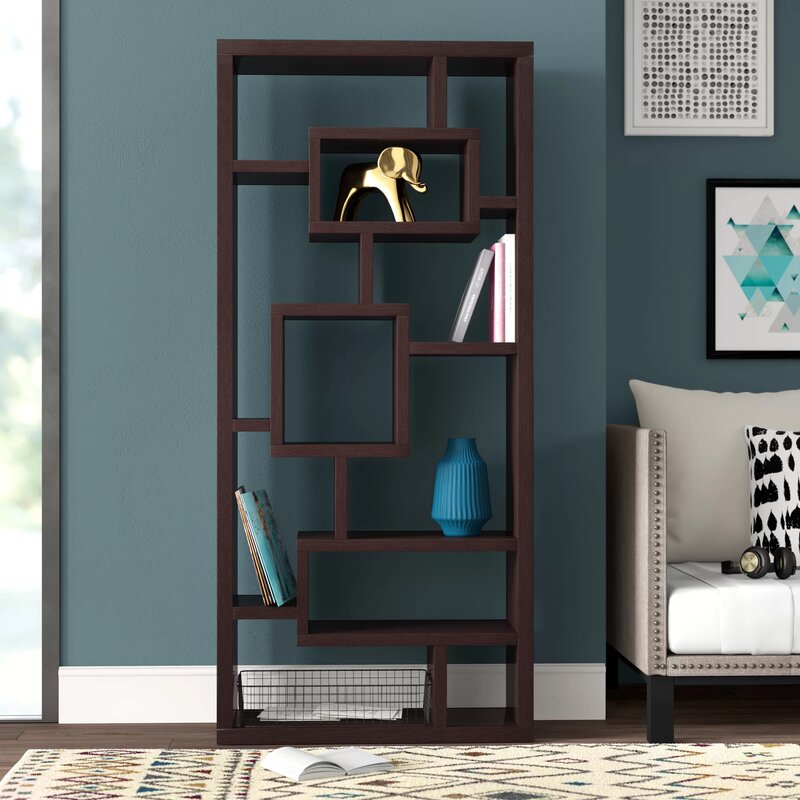 

Геометрический книжный шкаф-полка Cleisthenes - Little Room Baby House (WFR-100179-01-1036)