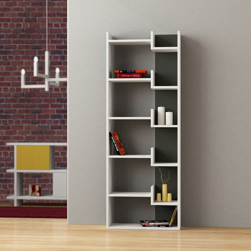 

Геометрический книжный шкаф-полка Sinquefield - Little Room Baby House (WFR-100313-02-1036)