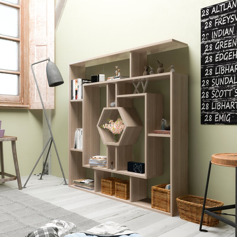 

Геометрический книжный шкаф-полка Okane - Little Room Baby House (WFR-100474-02-1036)
