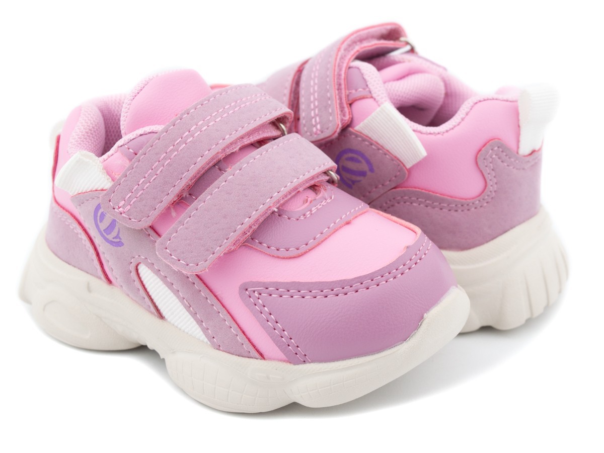 

Кроссовки для девочки Clibee 192 L pink розовые р. 24-15,2 см