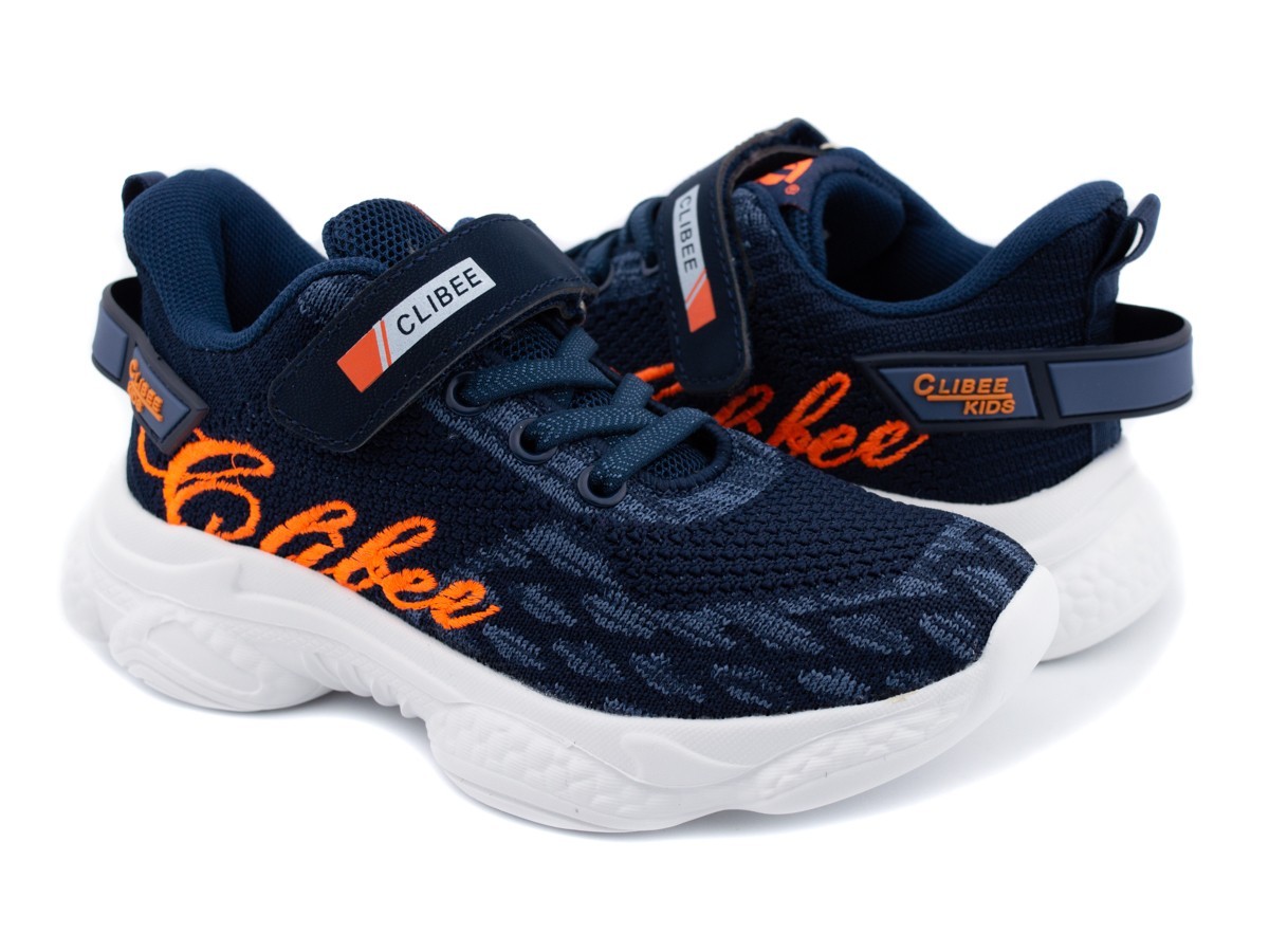 

Кроссовки для мальчика Clibee 9-F синие р.33-21,2 см