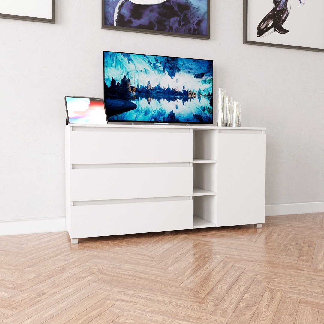 

Комод MEBLIUS Капрі МА-305 Білий