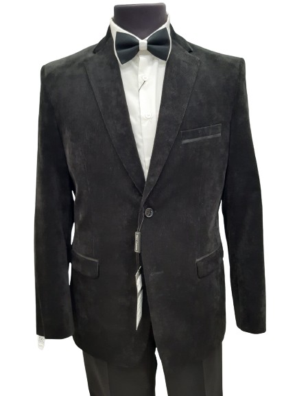 

Пиджак мужской West-Fashion А-200 , 182 черный микровельвет, Пиджак мужской West-Fashion А-200 60, 182 черный микровельвет
