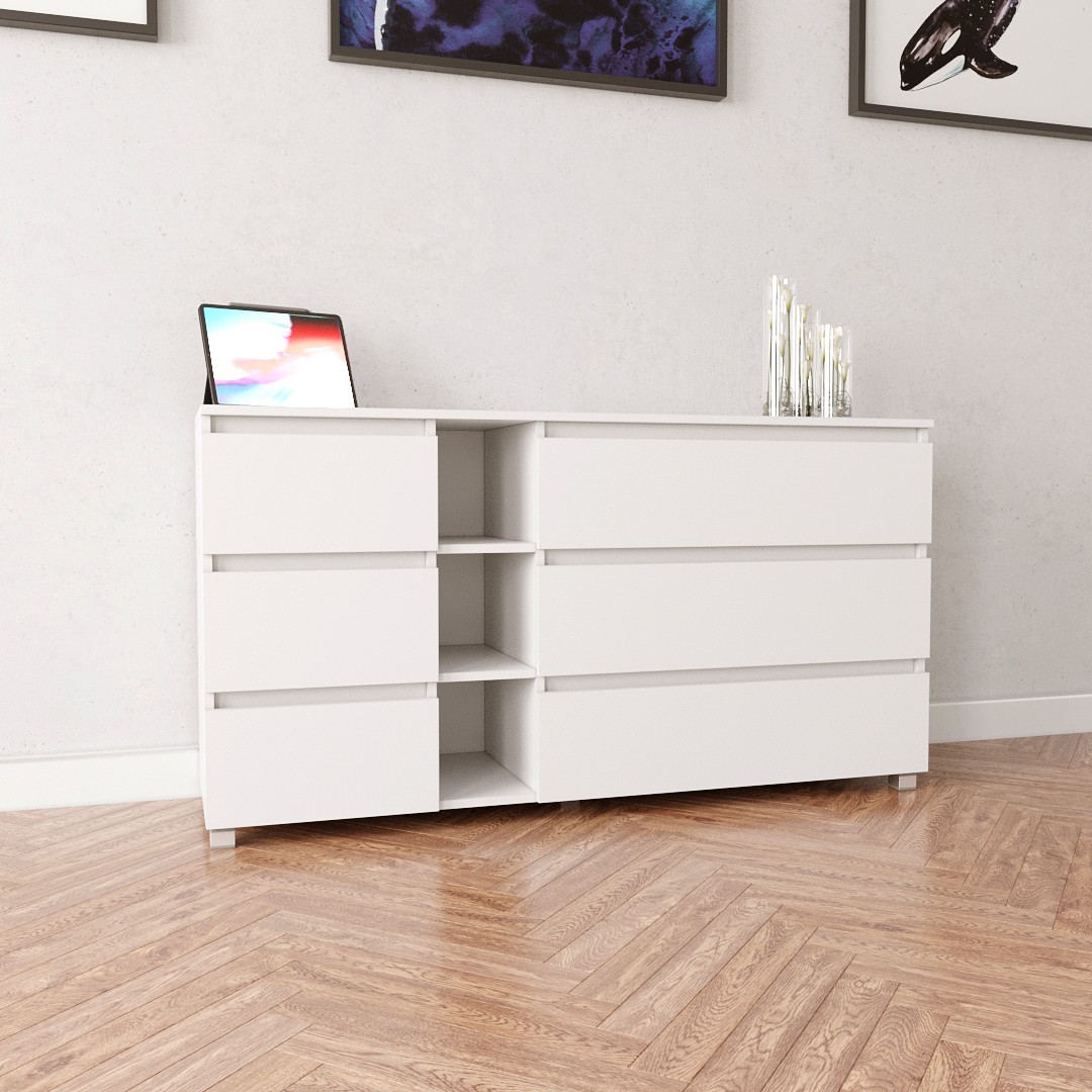 

Комод MEBLIUS Капрі МА-302 Білий