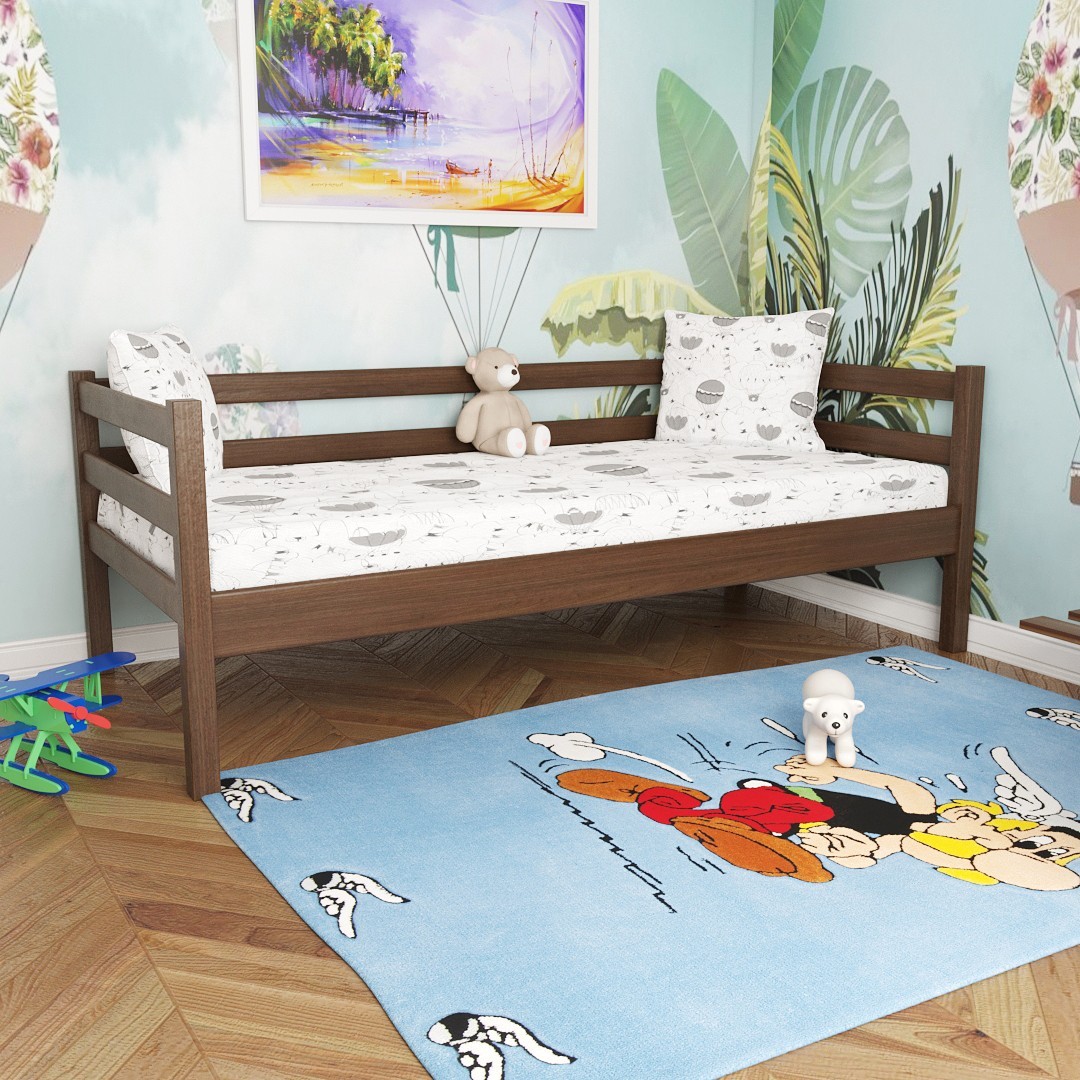 

Дитяче ліжко MEBLIUS Соня 90 см x 200 см Світлий горіх