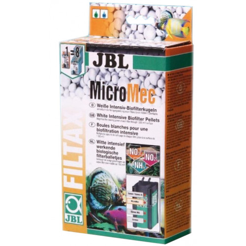 

Шарики из спечённого стекла JBL Micromec для расщепления загрязняющих веществ в аквариумном фильтре, 650 г