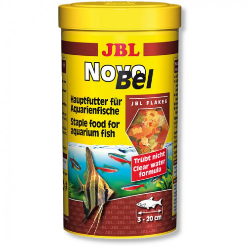 

Основной корм в форме хлопьев JBL NovoBel для аквариумных рыб, 1 л