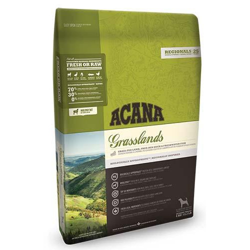 

Сухой корм Acana Grasslands Dog для собак всех пород, 11.4 кг