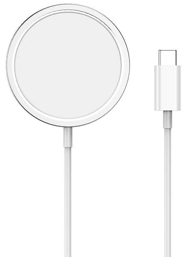 

Беспроводное зарядное устройство СolorWay MagSafe Charger (15W) White (CW-CHW27Q-WT)