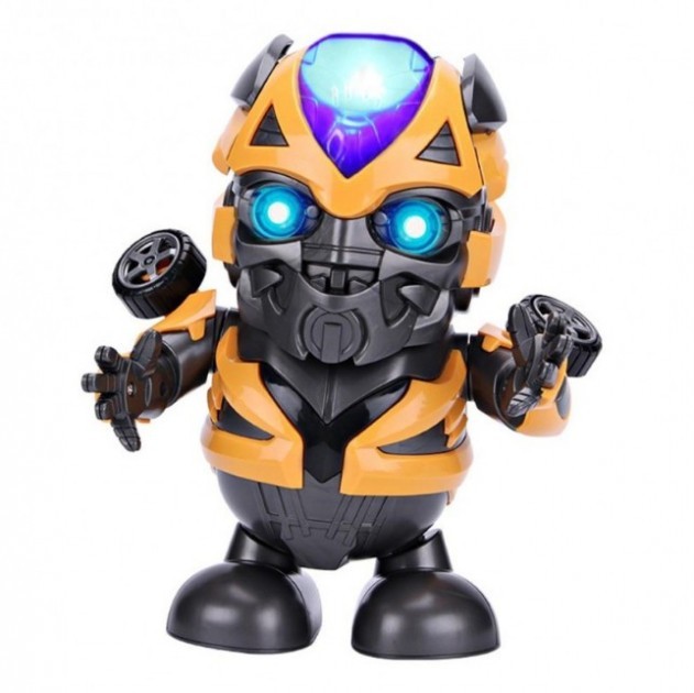 

Робот с музыкальный BO4 Robot Bumblebee Dance Hero Танцующий "Робот Бамблби" Интерактивная светящияся игрушка