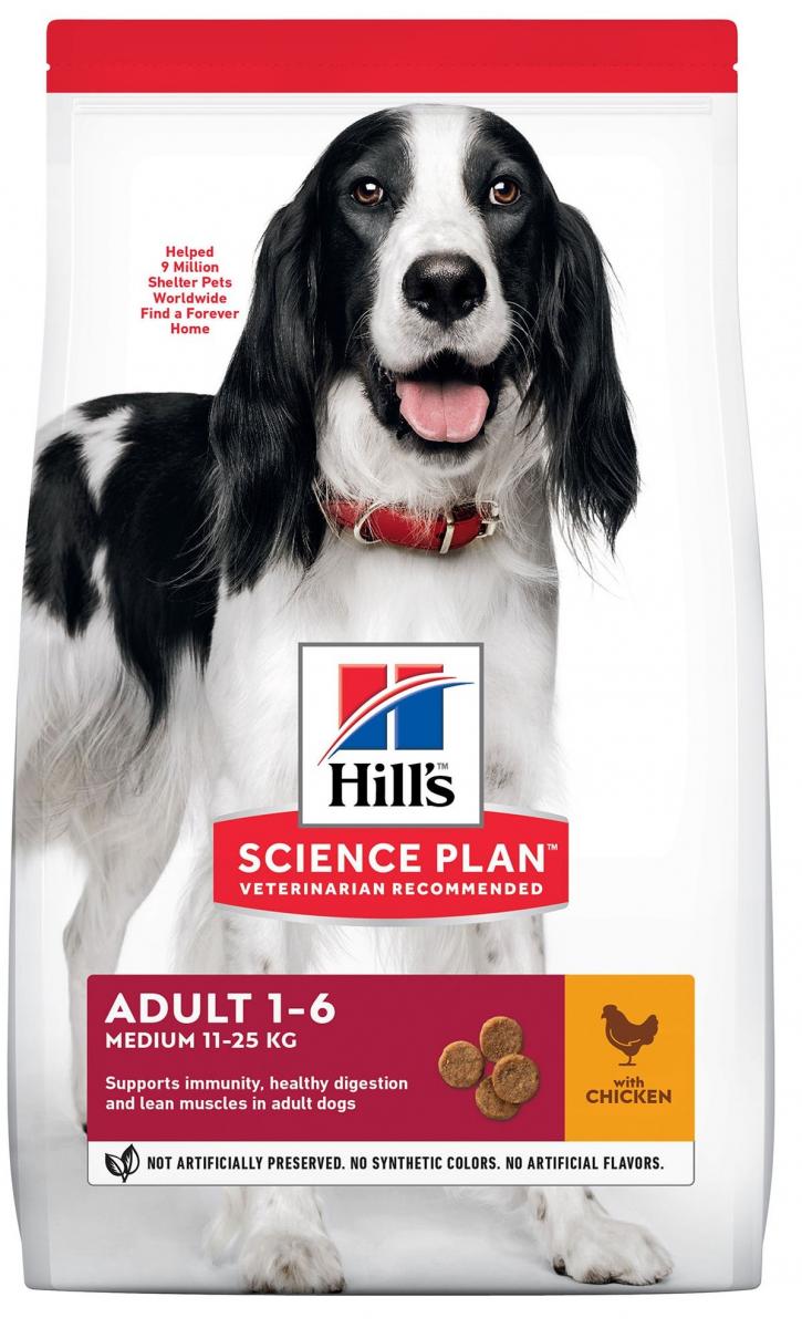

Сухой корм для собак Hills Adult Advanced Fitness Medium 2,5 кг
