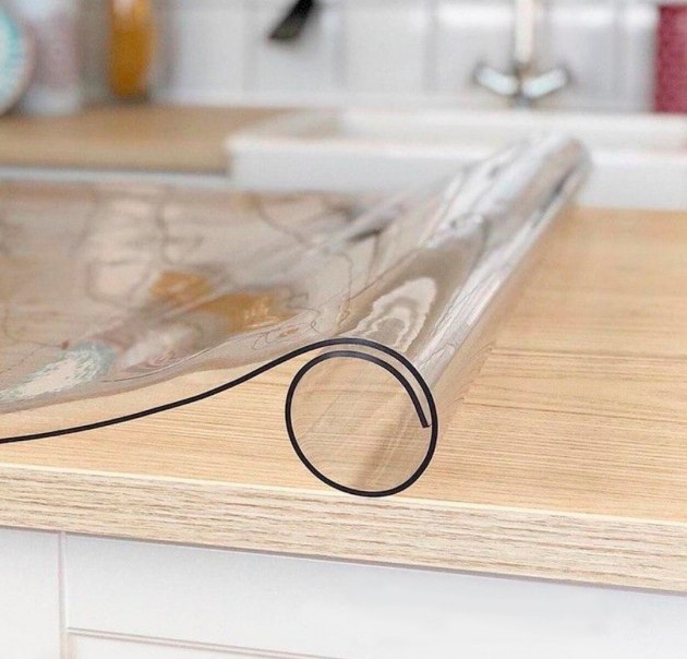 

Скатерть мягкое стекло Силиконовое покрытие Soft Glass Защита для мебели 2.1х1.4 м (толщина 1.5 мм) Прозрачная