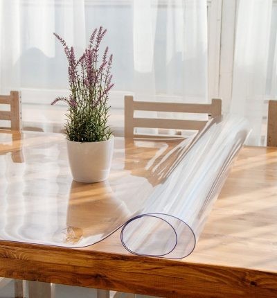 

Силиконовая скатерть Мягкое стекло Soft Glass Покрытие для мебели (размер 2.9х1.8 м, толщина 0.5 мм) Прозрачное