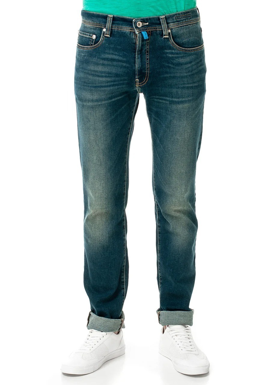 

Джинсы Pierre Cardin из коллекции Future Flex с изумрудным оттенком размер 34/34 (8880/17)