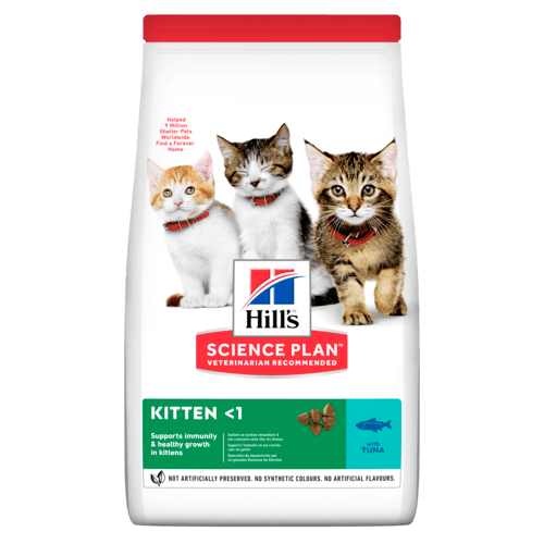 

Сухой корм для котят Hills Kitten Healthy Development with Tuna 1,5 кг