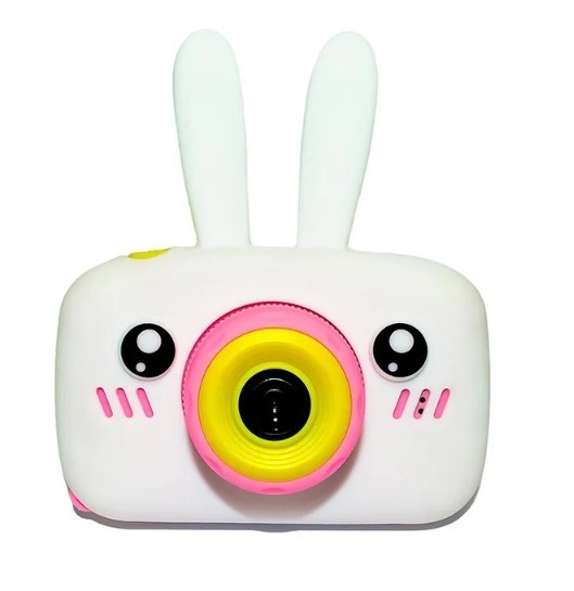 

Детский цифровой фотоаппарат с ушками Smart Kids Camera 3 серии Full HD 1080Р Белый